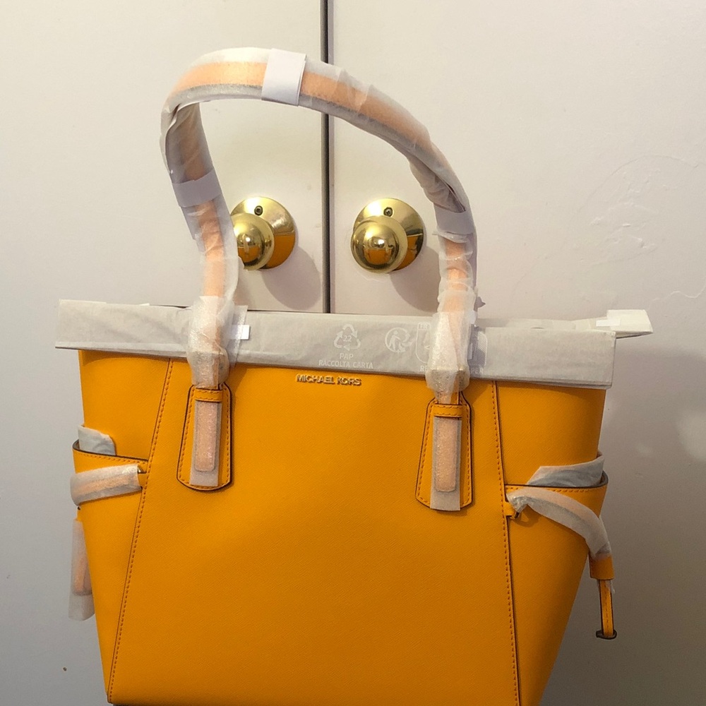 Michael Kors Vibrant Yellow Tote